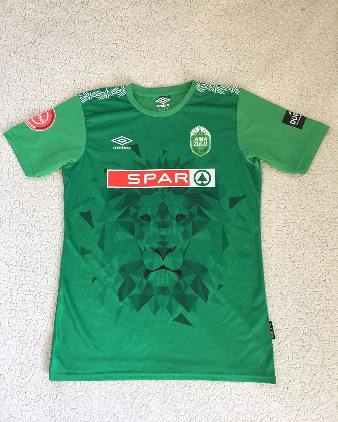 AmaZulu F.C. Home 2019/2020 Football Shirt Manufactured By Umbro. The club plays football in South Africa.