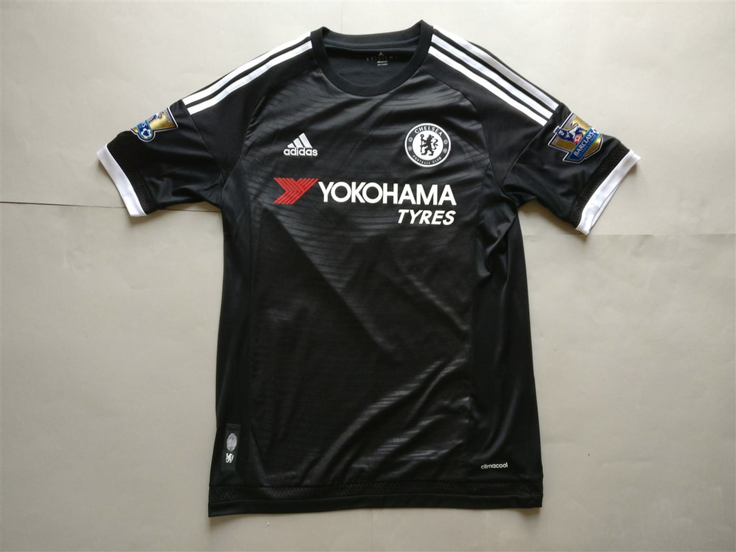 Chelsea F.C. Third 2015/2016 Football Shirt Manufactured By Adidas. The Shirt Is Sponsored By Yokoham Tyres.