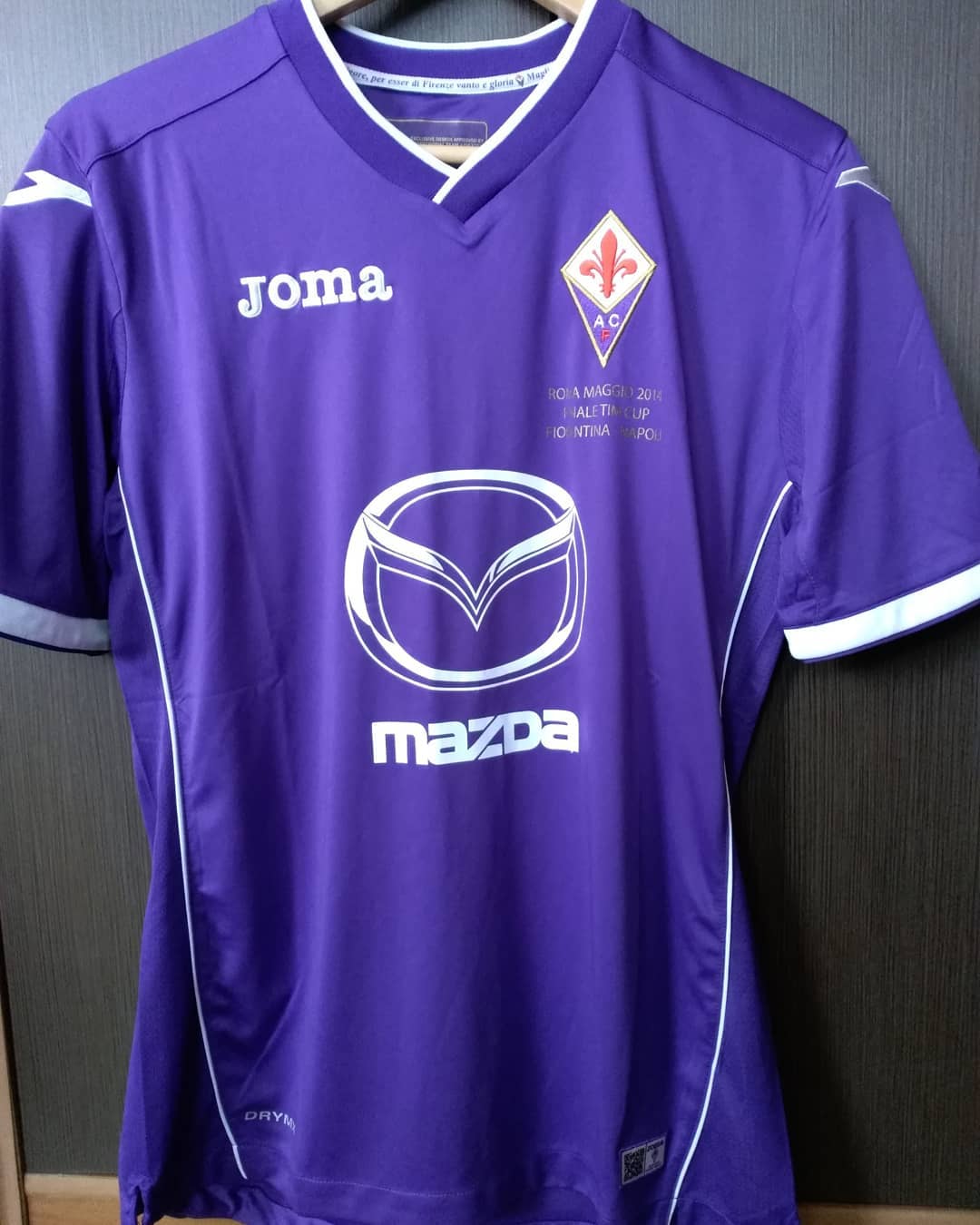 Fiorentina Home 2014 Cup Football Shirt. Club Footbal Shirts.