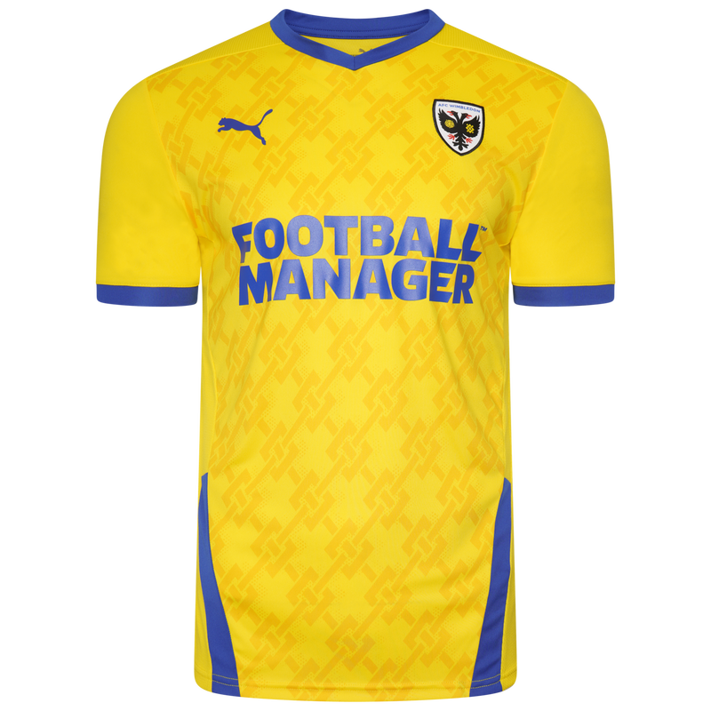 AFC Wimbledon Away 2020/2021 Football Shirt Manufactured By Puma. The Club Plays Football In League One.