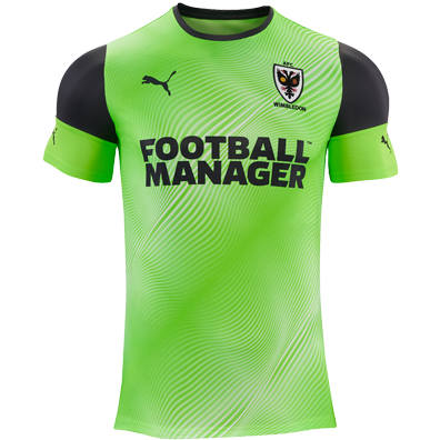 AFC Wimbledon Third 2020/2021 Football Shirt Manufactured By Puma. The Club Plays Football In League One.