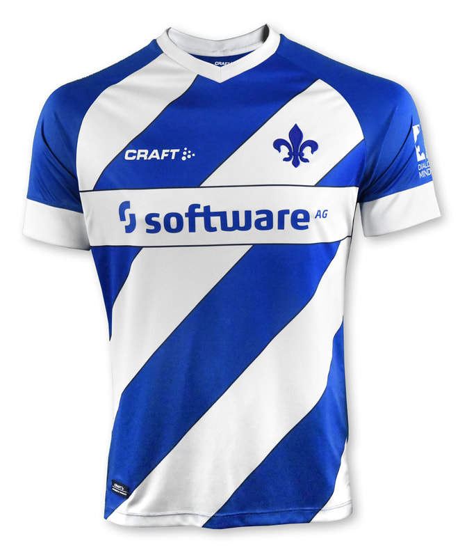 Darmstadt 98 Home 2020/2021 Football Shirt Manufactured By Craft. The Club Plays Football In Germany.