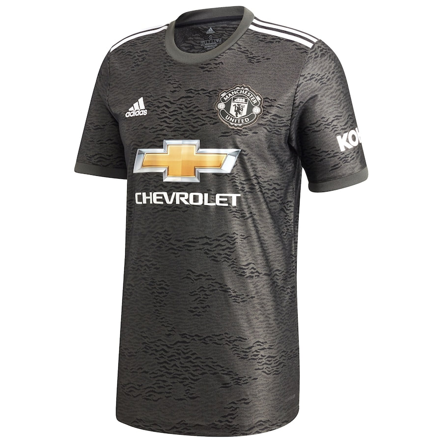 Manchester United 2020/2021 Away Football Shirt Manufactured By Adidas. The Club Plays Football In England.