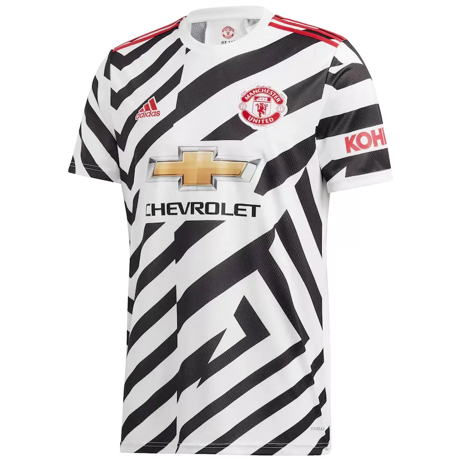 Manchester United 2020/2021 Third Football Shirt Manufactured By Adidas. The Club Plays Football In England.