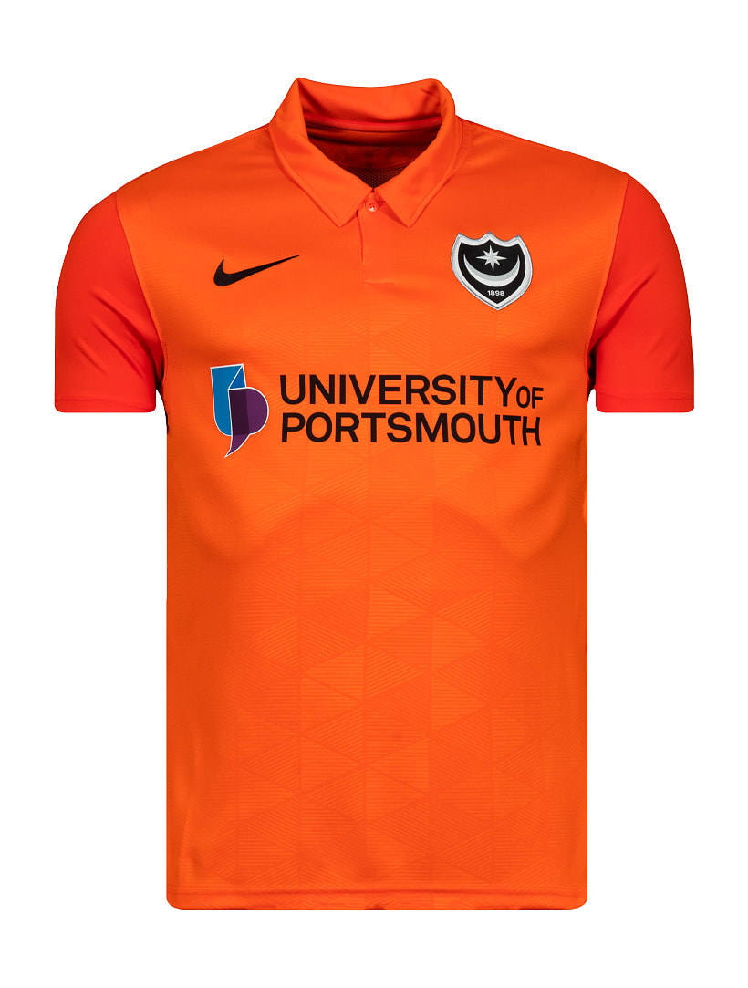 Portsmouth Third 2020/2021 Football Shirt Manufactured By Nike. The Club Plays Football In League One.
