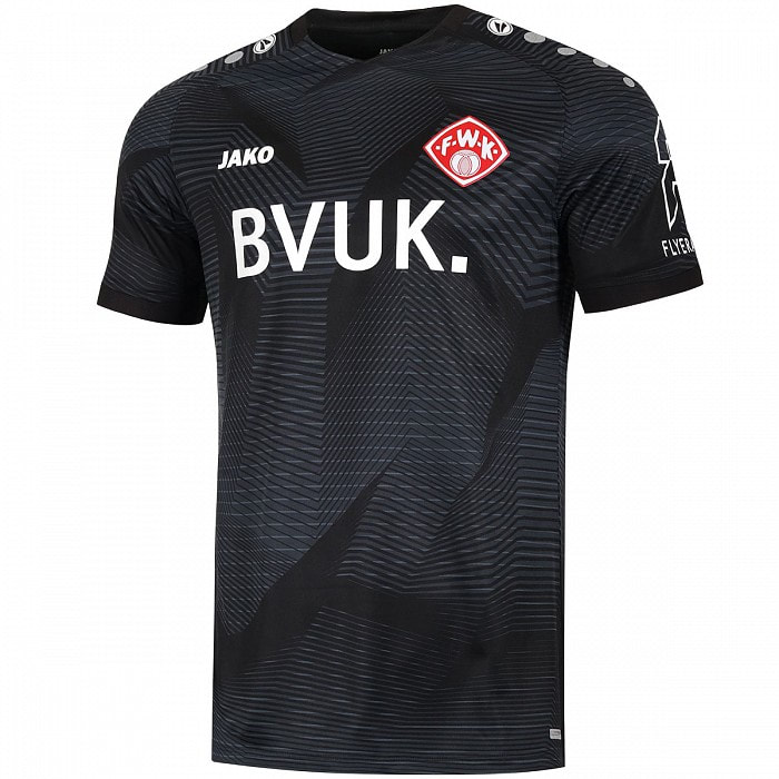 Würzburger Kickers Away 2020/2021 Football Shirt Manufactured By Jako. The Club Plays Football In Germany.