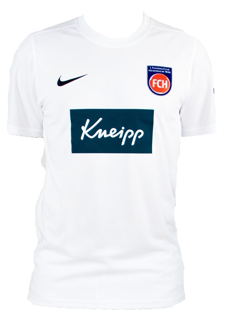 1. FC Heidenheim Third 2020/2021 Football Shirt Manufactured By Nike. The Club Plays Football In Germany.