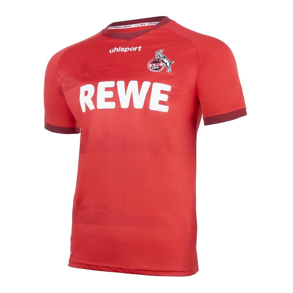 1. FC Köln​​​​ Away 2020/2021 Football Shirt Manufactured By Uhlsport. The Club Plays Football In Germany.