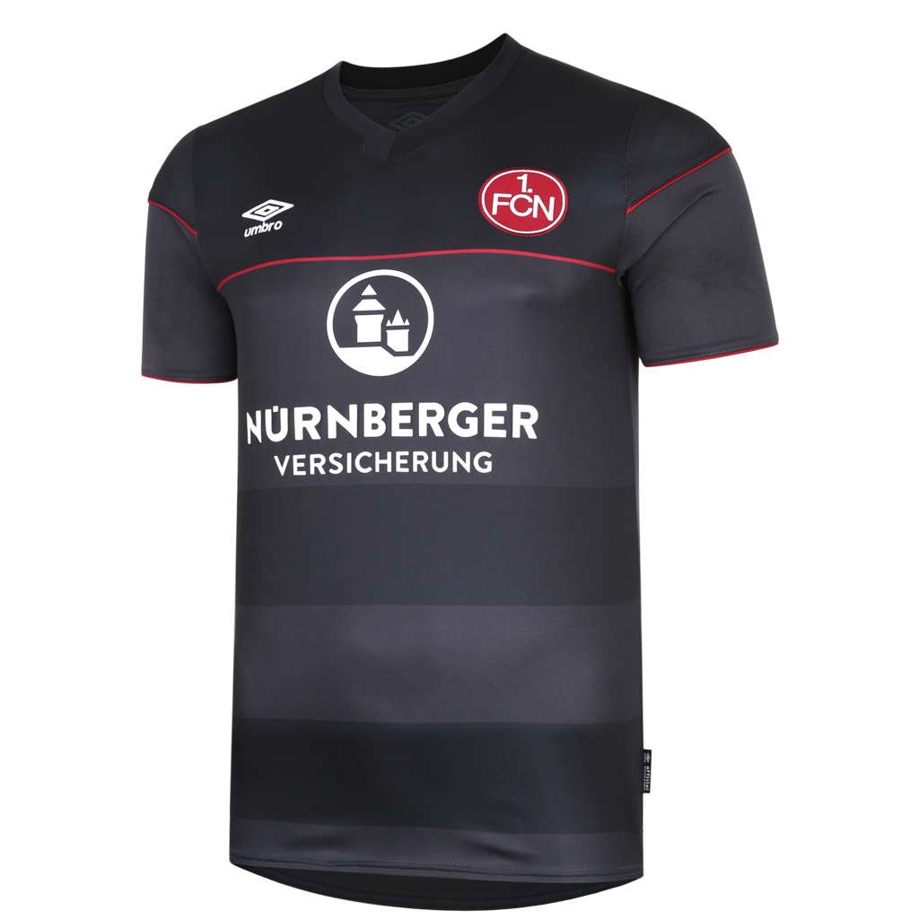 1. FC Nürnberg Third 2020/2021 Football Shirt Manufactured By Umbro. The Club Plays Football In Germany.
