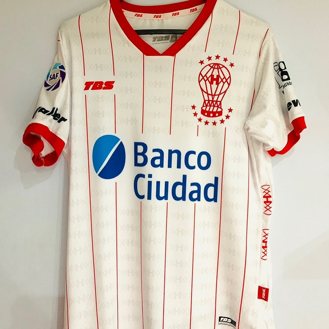 Club Atlético Huracán Home 2019/2020 Football Shirt. Medium. BNWT. Club Football Shirts.