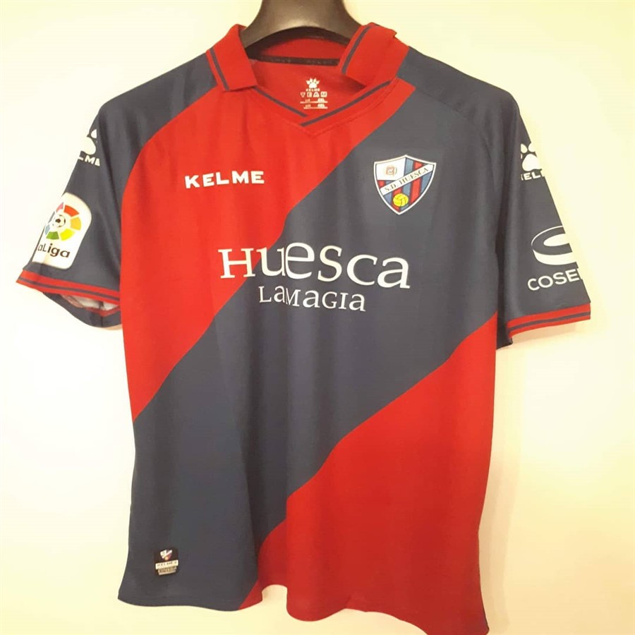 Huesca Home 2018/2019 Football Shirt. Club Football Shirts.