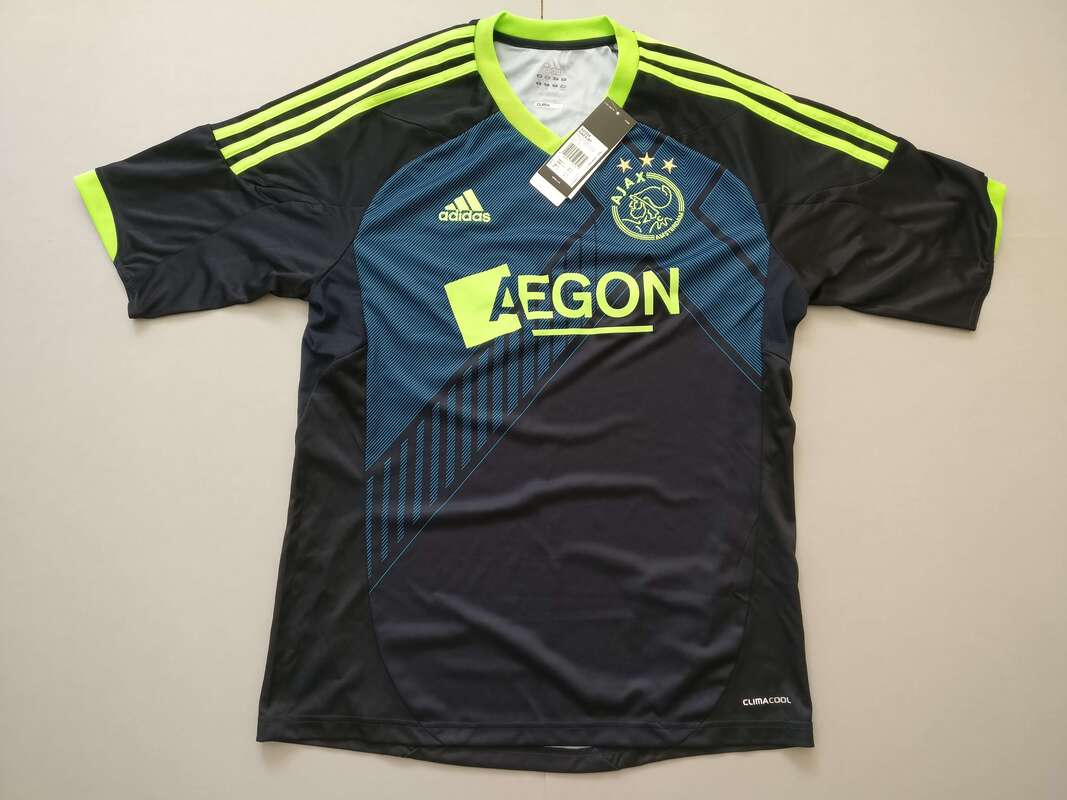 AFC Ajax Away 2012/2013 Football Shirt Manufactured By Adidas. The Club Plays Football In The Netherlands.