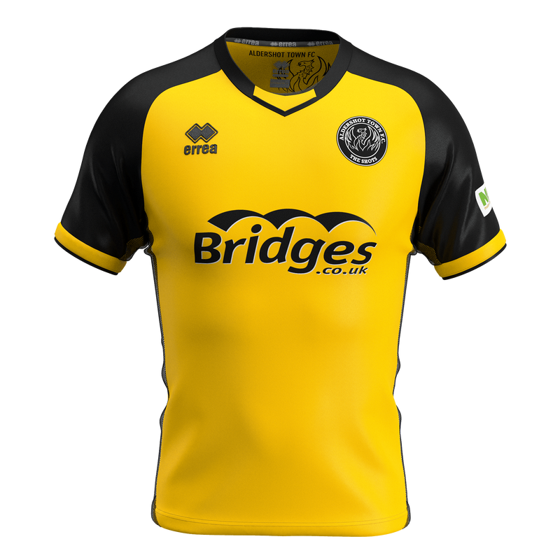 Aldershot Town Away 2020/2021 Football Shirt Manufactured By Errea. The Club Plays Football In England.