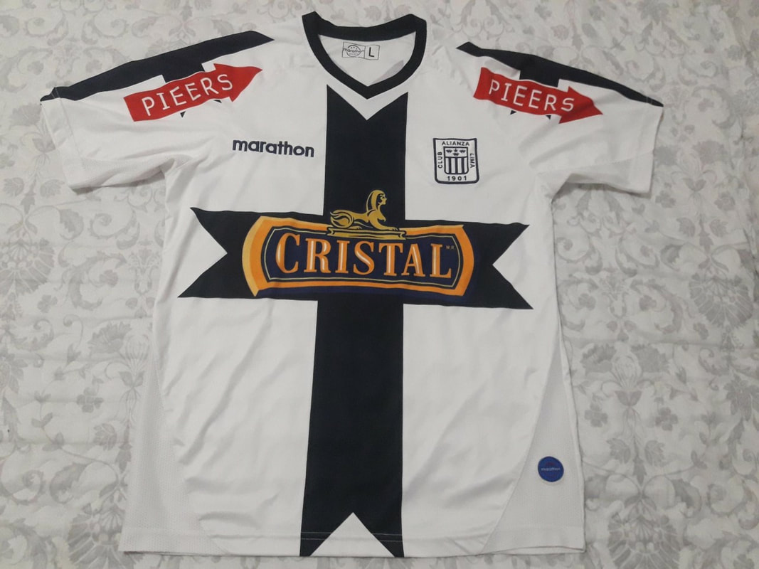 Alianza Lima Away 2009 Shirt. Cub Football Shirts.