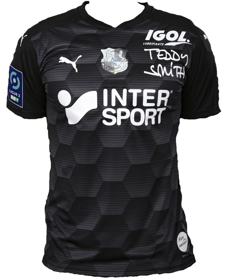 Amiens​​​​ Away 2020/2021 Football Shirt Manufactured By Puma. The Club Plays Football In France.