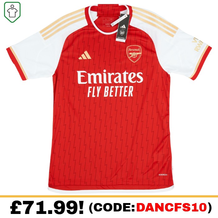 Arsenal Home 2023/2024 Football Shirt