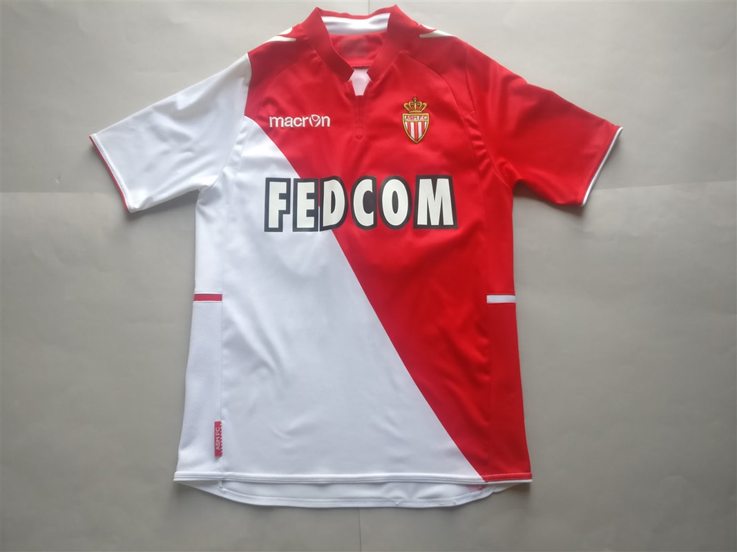 AS Monaco FC Home 2013/2014 Shirt. Club Football Shirts.