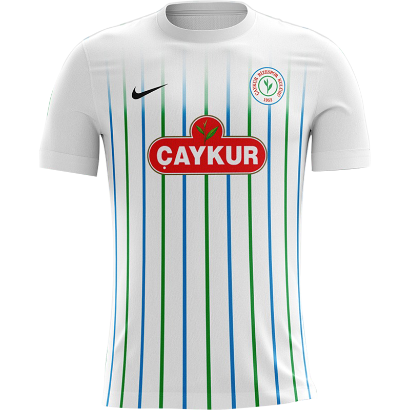 Rizespor 2020/21 White Match Jersey Official Licensed DHL Express Shipping 