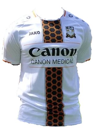 Barnet Away 2020/2021 Football Shirt Manufactured By Jako. The Club Plays Football In England.