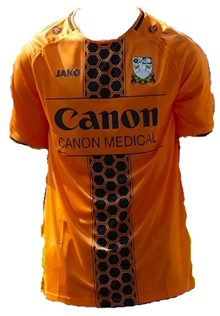 Barnet Home 2020/2021 Football Shirt Manufactured By Jako. The Club Plays Football In England.