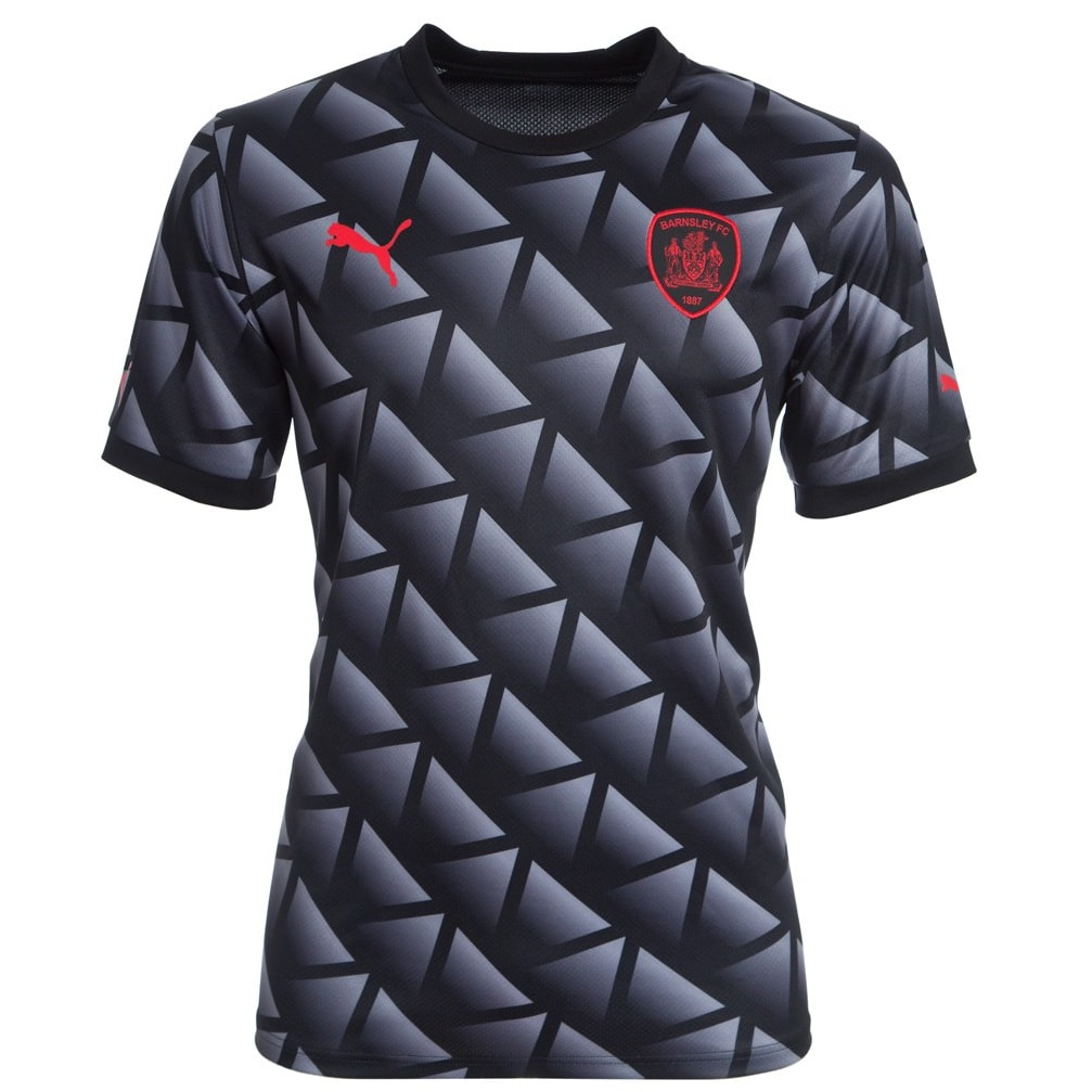Barnsley Away 2022/2023 Football Shirt Manufactured By Puma. The Club Plays Football In England.