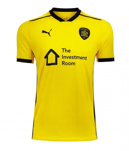 Barnsley Third 2020/2021 Football Shirt Manufactured By Puma. The Club Plays Football In The Championship.