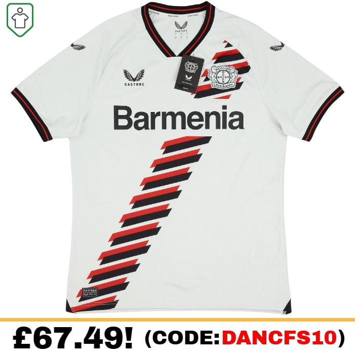 Bayer Leverkusen Away 2023/2024 Football Shirt