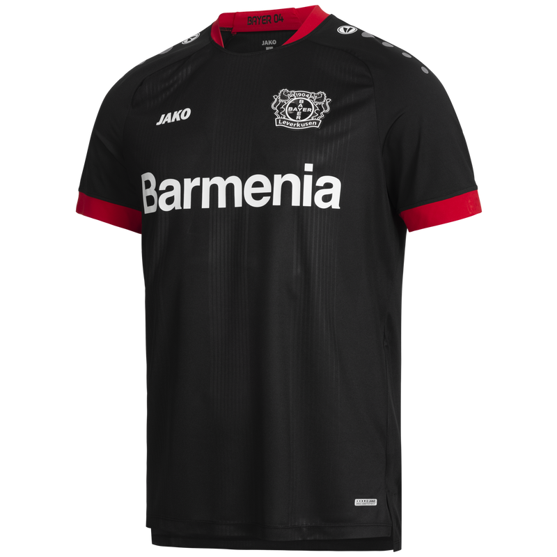 Bayer Leverkusen Home 2020/2021 Football Shirt Manufactured By Jako. The Club Plays Football In Germany.