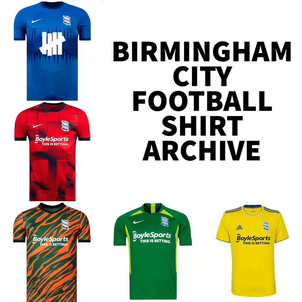 Birmingham City 1993-94 Home Football Kit - Admiral Retro
