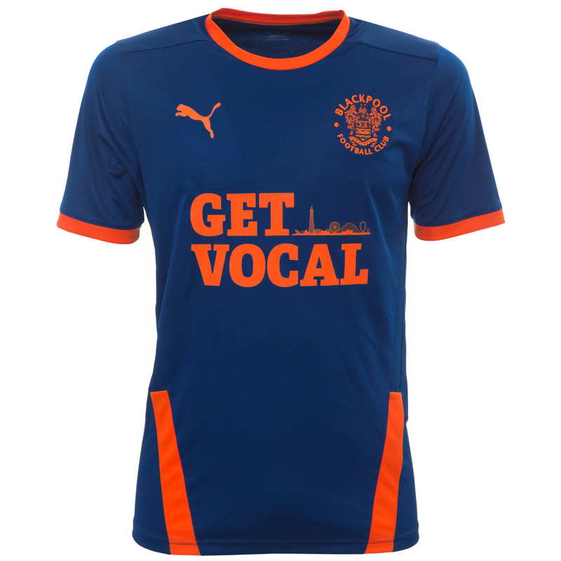 Blackpool Third 2020/2021 Football Shirt Manufactured By Puma. The Club Plays Football In League One.