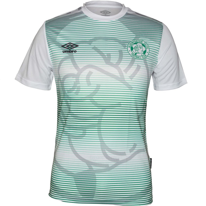 Bloemfontein Celtic F.C. Away 2020/2021 Football Shirt Manufactured By Umbro. The Club Plays Football In South Africa.
