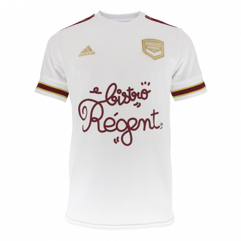 Bordeaux​​ Away 2020/2021 Football Shirt Manufactured By Adidas. The Club Plays Football In France.