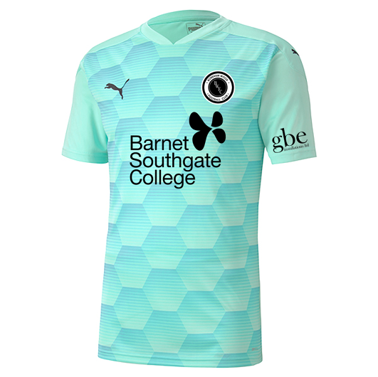 Boreham Wood Away 2020/2021 Football Shirt Manufactured By Puma. The Club Plays Football In England.