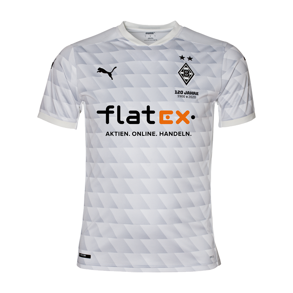 Borussia Mönchengladbach Home 2020/2021 Football Shirt Manufactured By Puma. The Club Plays Football In Germany.