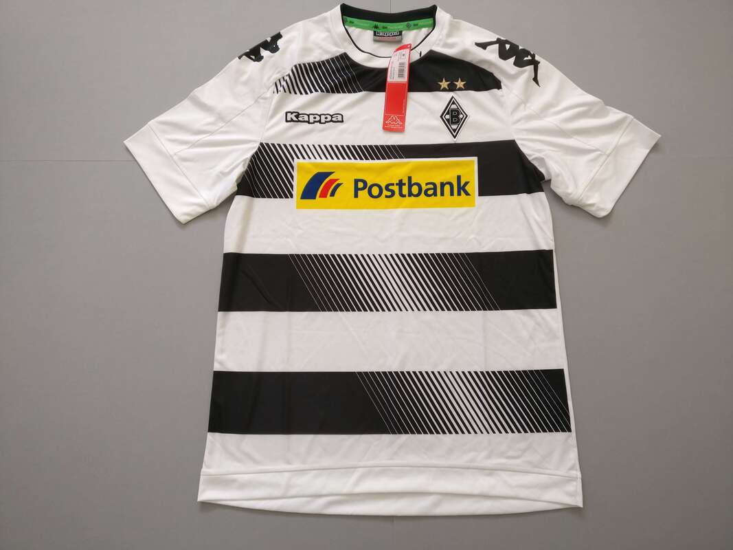 Borussia Mönchengladbach Home 2016/2017 Football Shirt Manufactured By Kappa. The Club Plays Football In Germany.