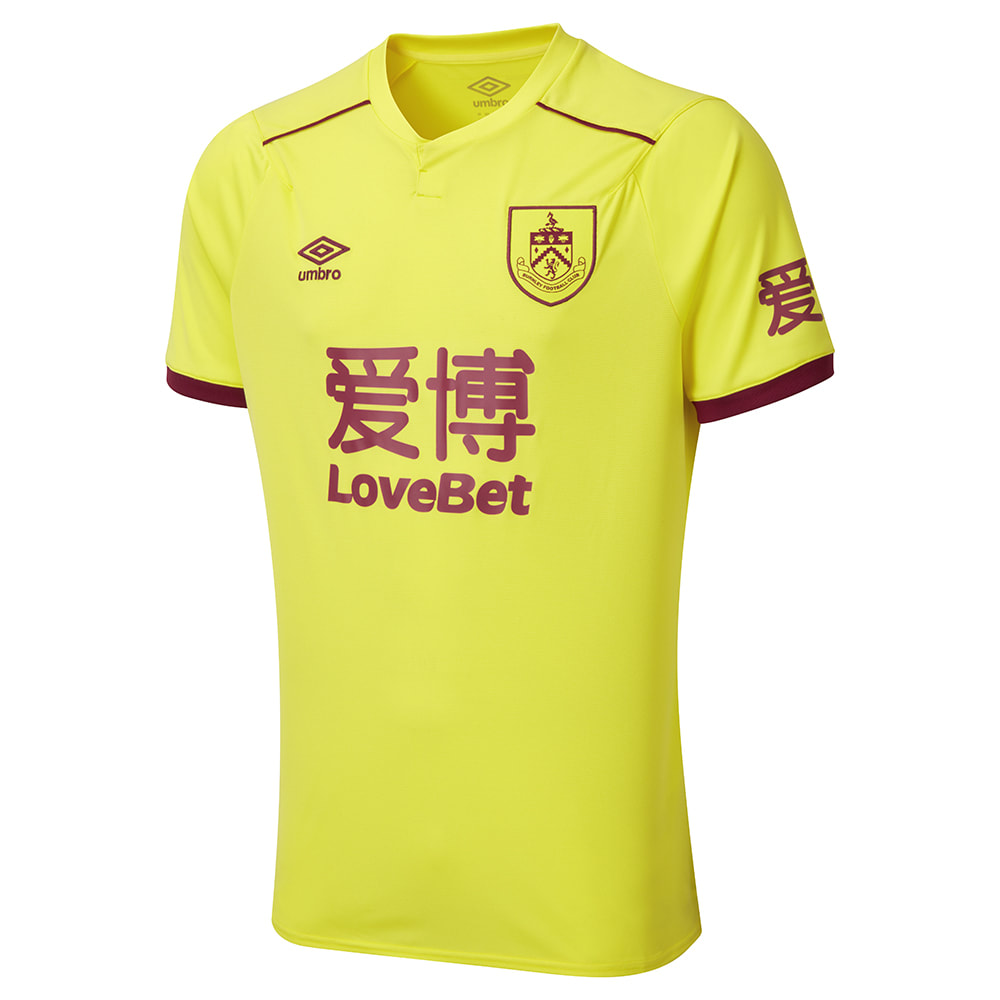 Burnley 2020/2021 Third Football Shirt Manufactured By Umbro. The Club Plays Football In England.