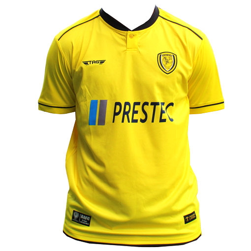 Burton Albion Home 2020/2021 Football Shirt Manufactured By Tag. The Club Plays Football In League One.