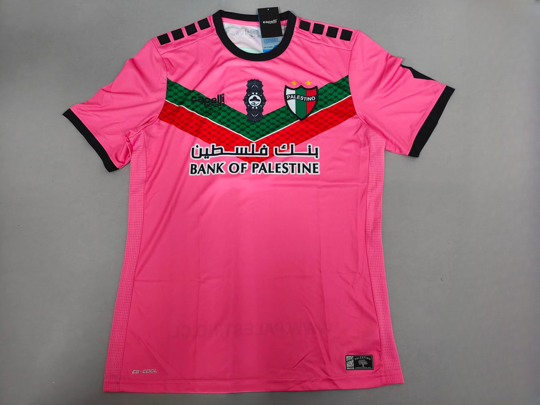 C.D. Palestino Fourth 2022 Football Shirt Manufactured By Capelli. The Club Plays Football In Chile.
