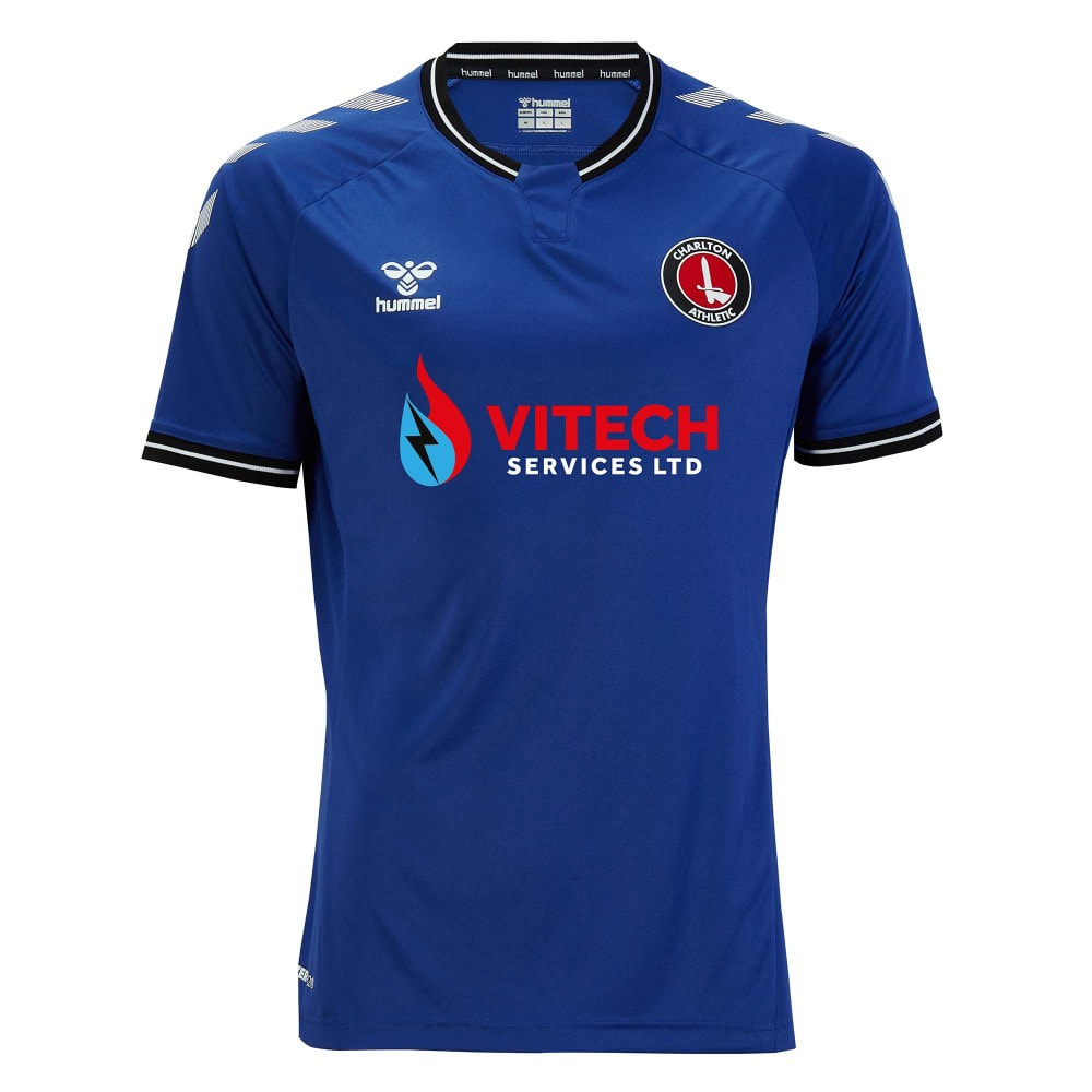 Charlton Athletic Third  2020/2021 Football Shirt Manufactured By Hummel. The Club Plays Football In England.