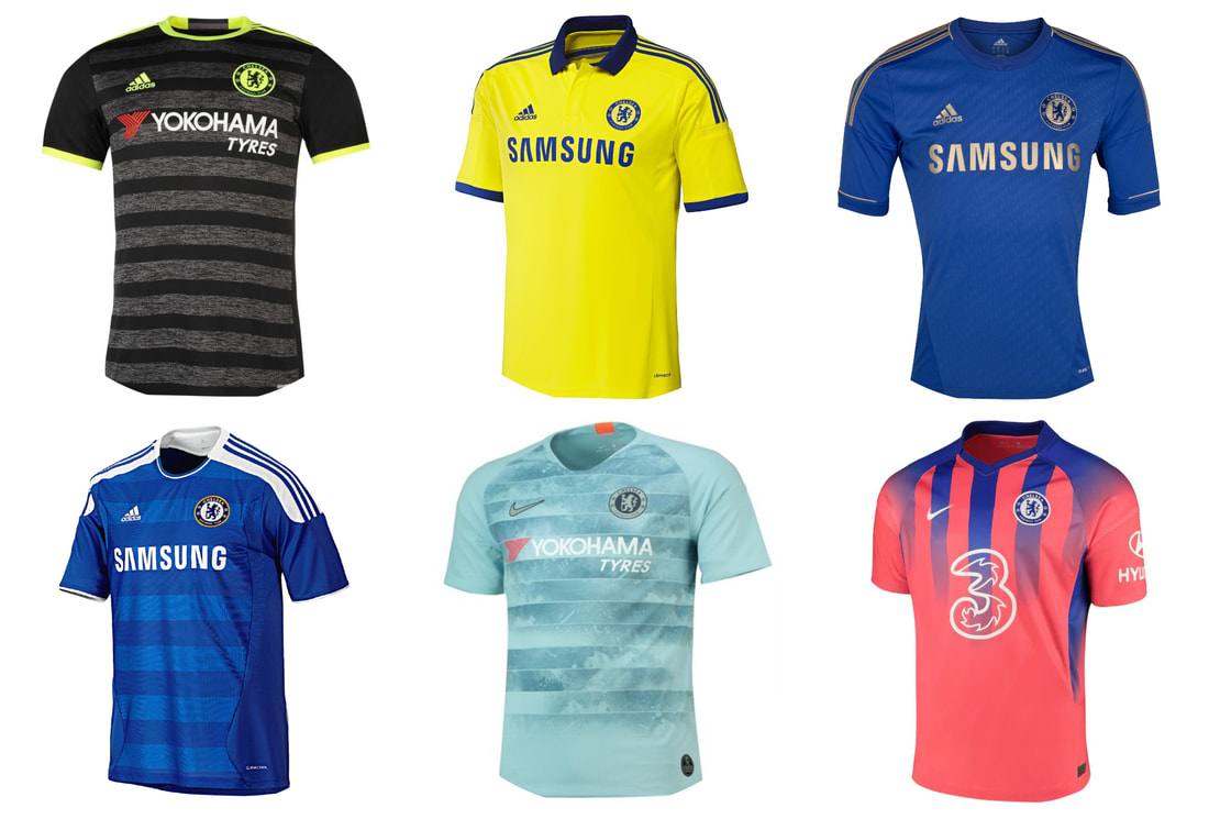 Latest Chelsea Football Shirt Releases - Club Football Shirts