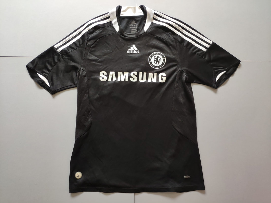 Chelsea F.C. Third 2008/2009 Football Shirt Manufactured By Adidas. The Club Plays Football In England.