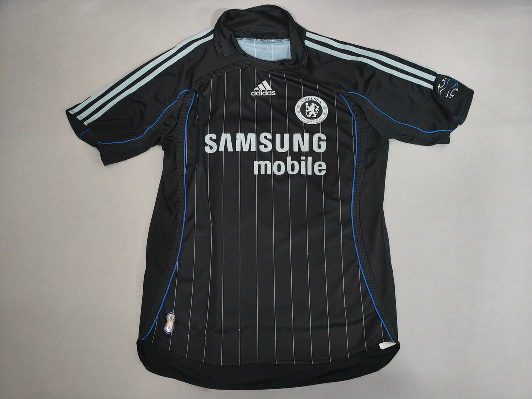 PictureChelsea F.C. Third 2006/2007 Football Shirt Manufactured By Adidas. The Shirt Was Sponsored By Samsung Mobile.