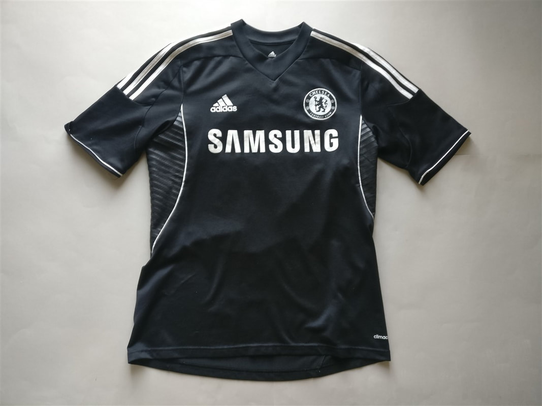 Chelsea F.C. Third 2013/2014 Football Shirt Manufactured By Adidas. The Club Plays Football In England.