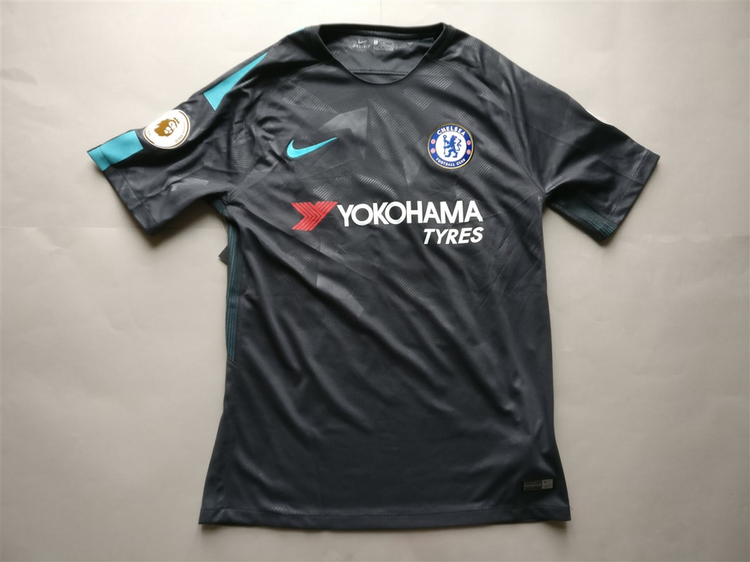 Chelsea F.C. Third 2017/2018 Football Shirt Manufactured By Nike. The Shirt Is Sponsored By Yokoham Tyres.