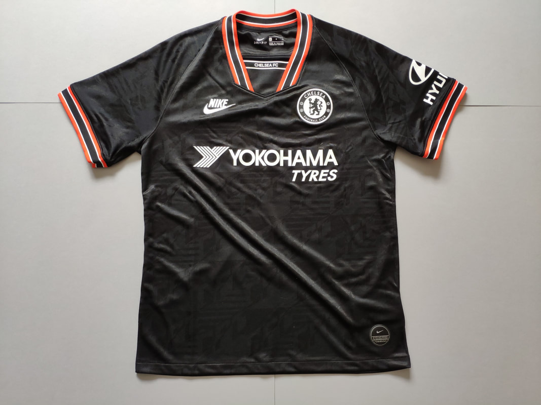 Chelsea F.C. Third 2019/2020 Football Shirt Manufactured By Nike. The Club Plays Football In England.