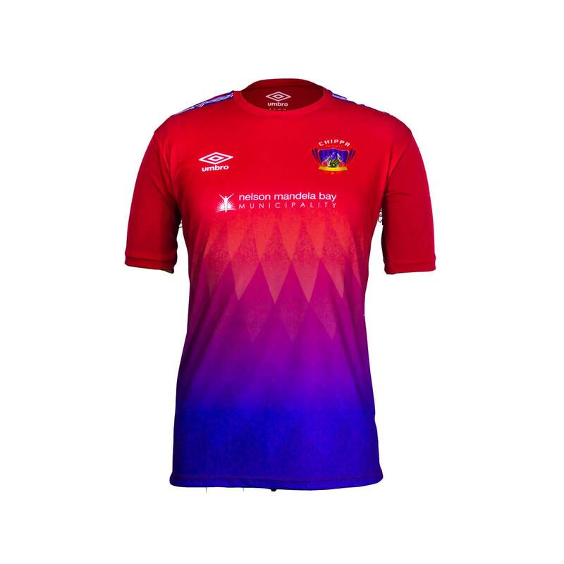 Chippa United F.C. 2019/2020 Away Football Shirt Manufactured By Umbro. The Club Plays Football In South Africa.