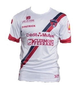 Clermont Foot​​​​ Away 2020/2021 Football Shirt Manufactured By Patrick. The Club Plays Football In France.