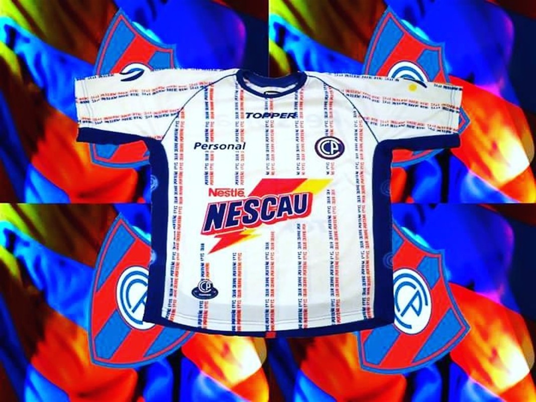 Club Cerro Porteño 2002/2003 Shirt. Club Football Shirts.