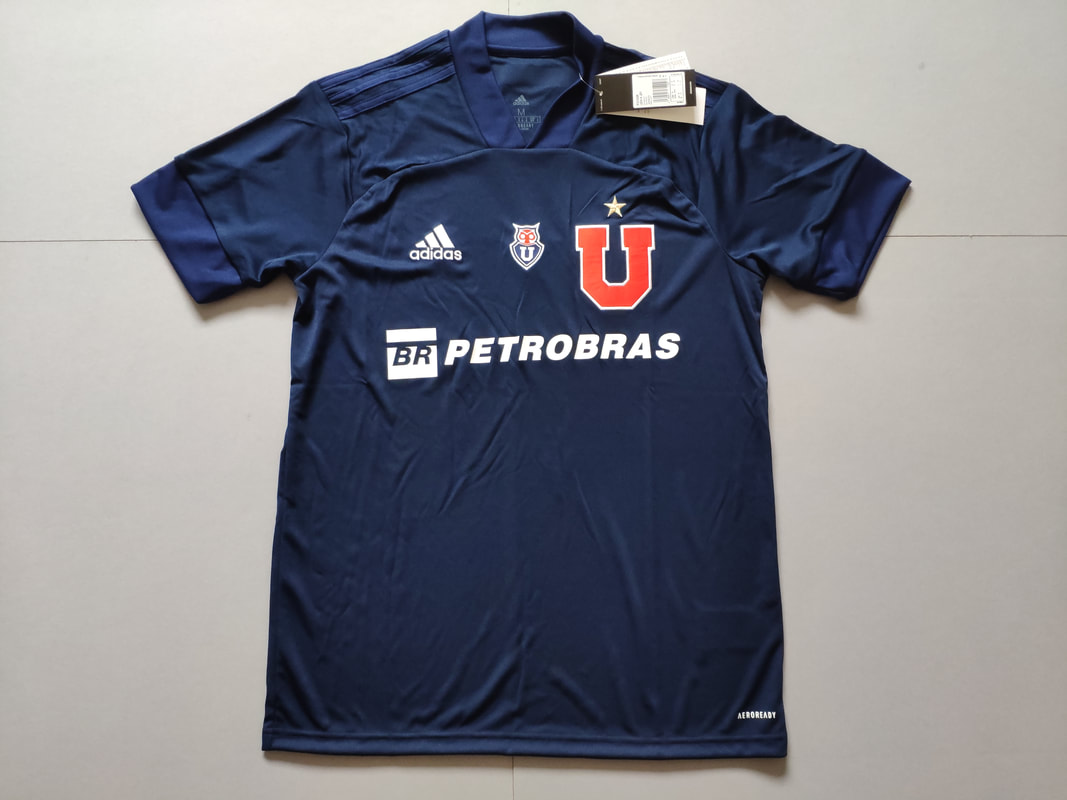 Club Universidad de Chile Home 2020 Football Shirt Manufactured By Adidas. The Club Plays Football In Chile.