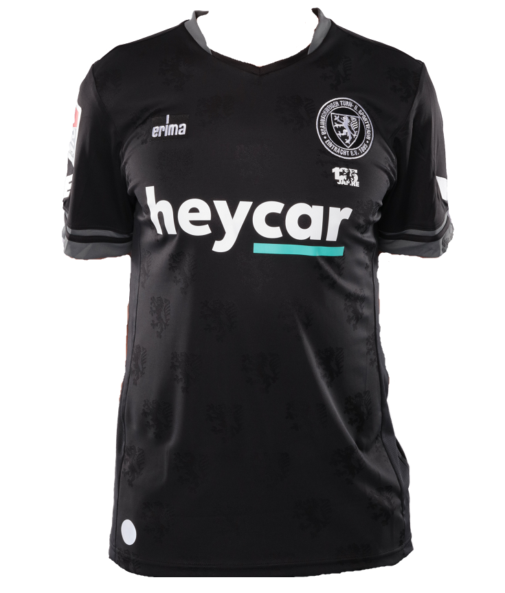 Eintracht Braunschweig Third 2020/2021 Football Shirt Manufactured By Erima. The Club Plays Football In Germany.